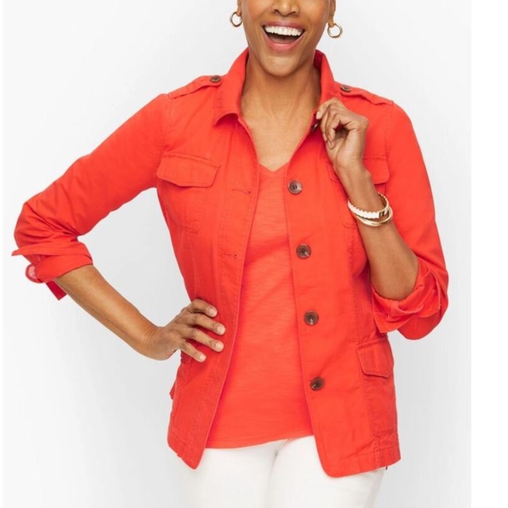 EUC Field Jacket by Talbots, sz M